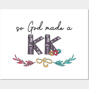 So God Made A Kk Happy Mother's Day Posters and Art